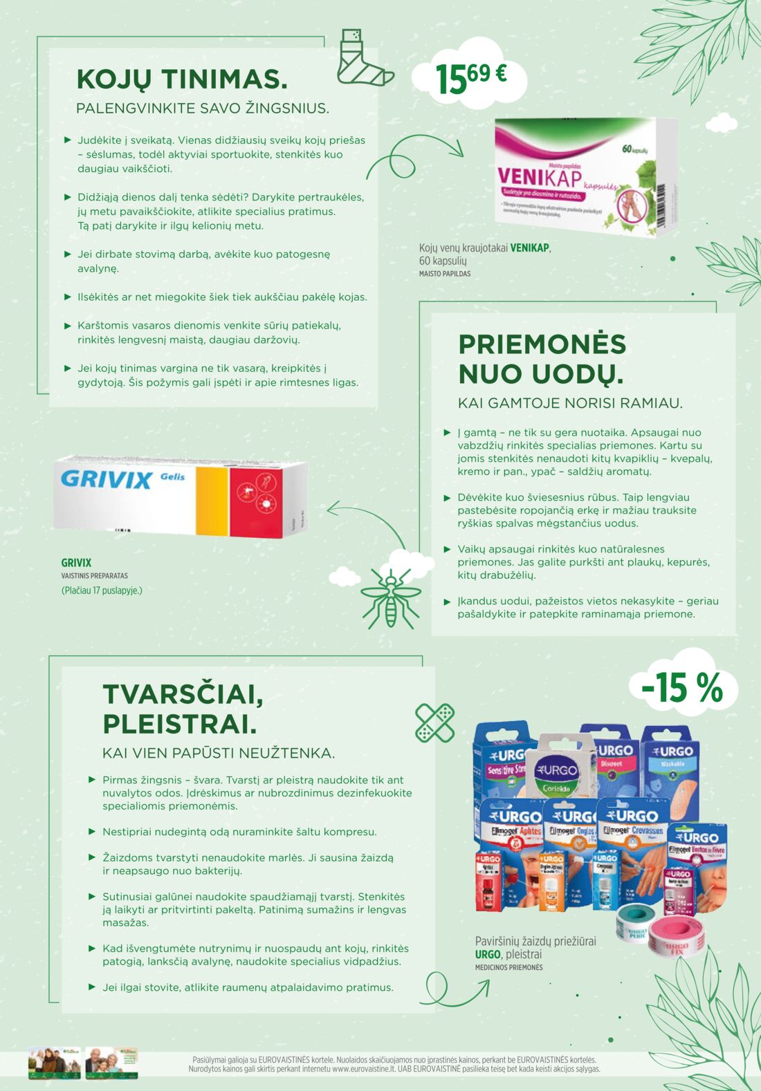 Euro vaistinė leidinys akcijos nuo 
  2019-07-01 iki 
  2019-07-31 | Leidinukas.lt puslapis 5