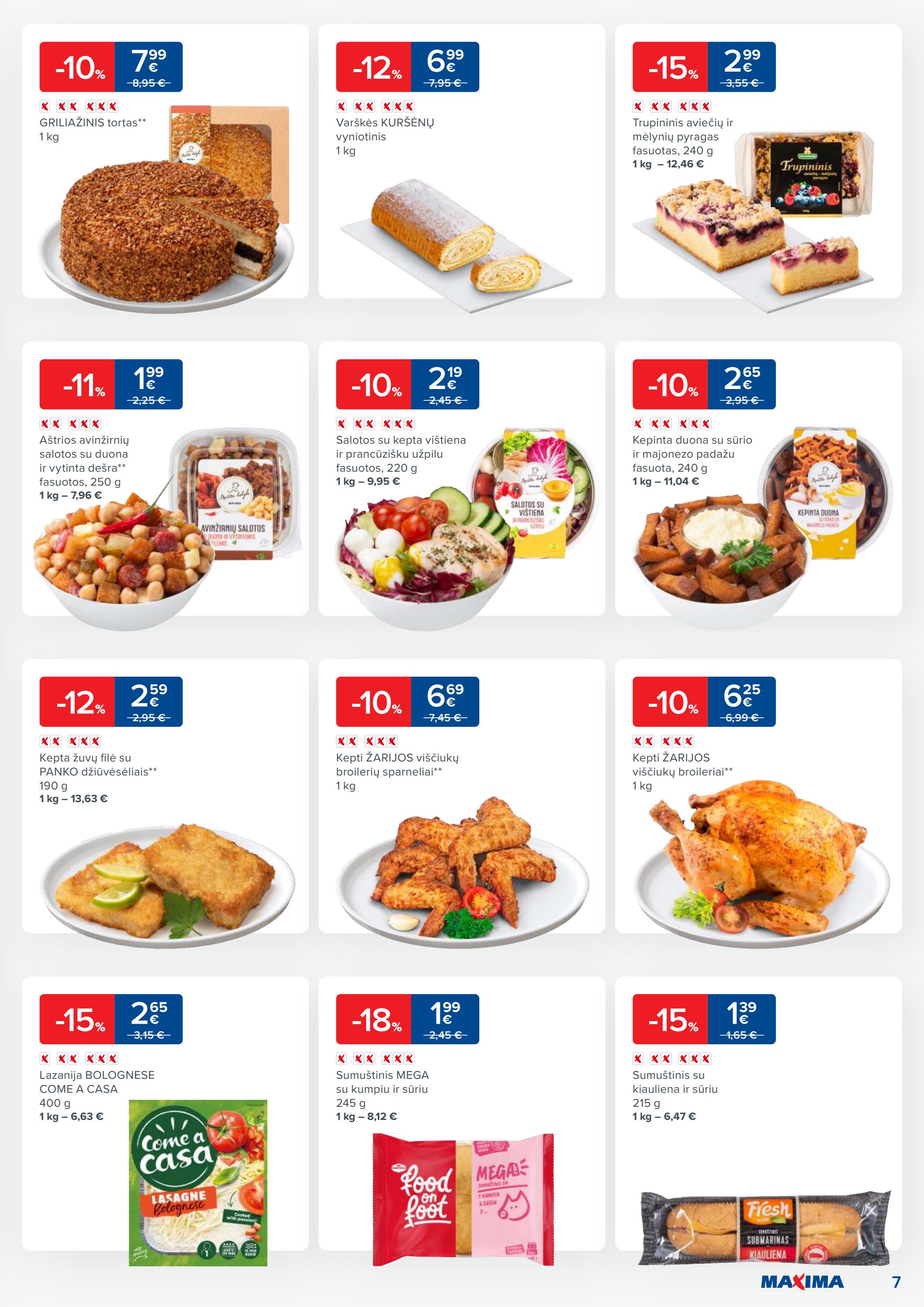 Maxima kaininis leidinys akcijos nuo 
  2023-03-14 iki 
  2023-03-20 | Leidinukas.lt puslapis 7
