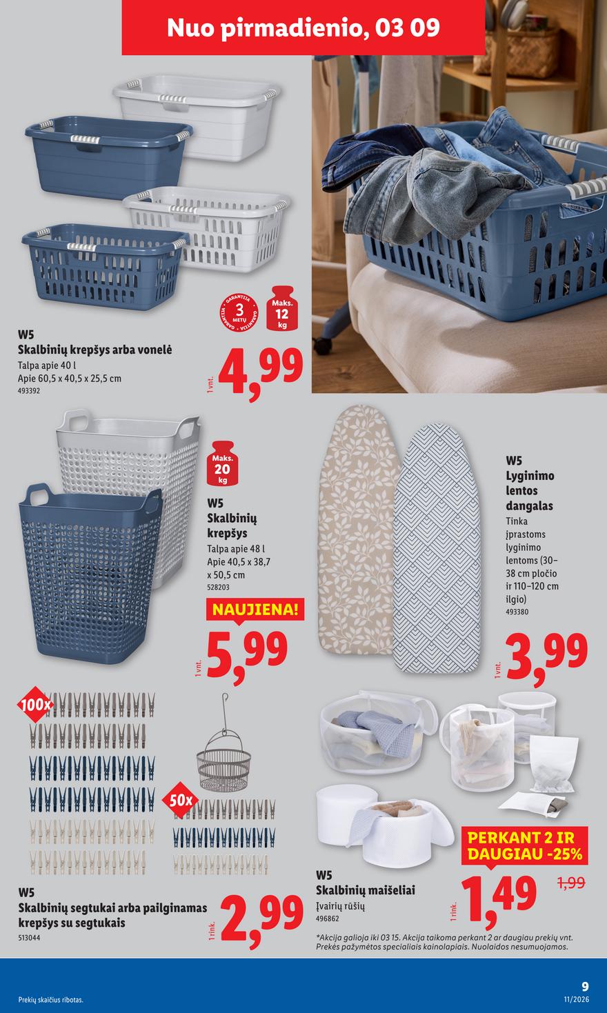 Lidl leidinys akcijos nuo 
  2026-03-09 iki 
  2026-03-15 | Leidinukas.lt puslapis 9