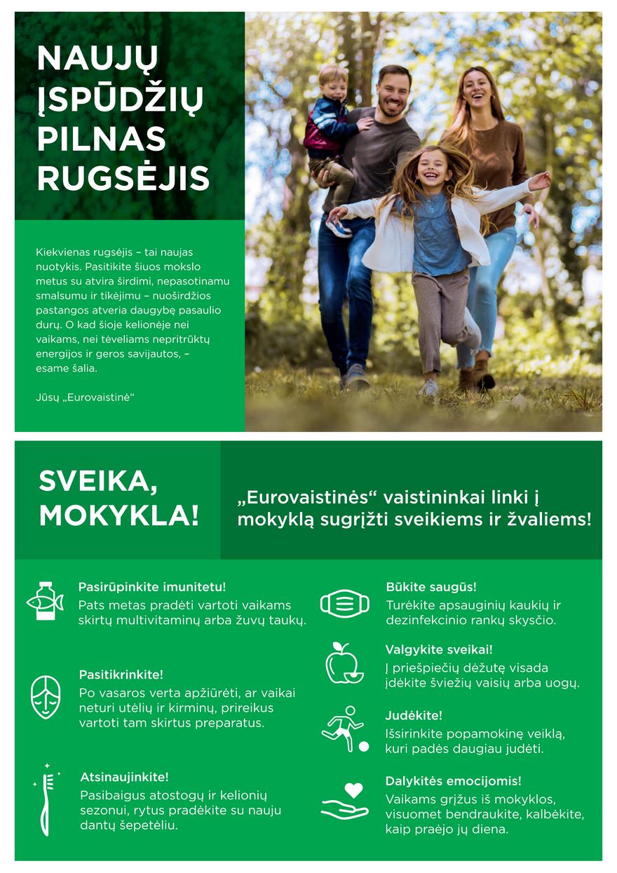 Euro vaistinė leidinys akcijos nuo 
  2021-09-01 iki 
  2021-09-30 | Leidinukas.lt puslapis 4