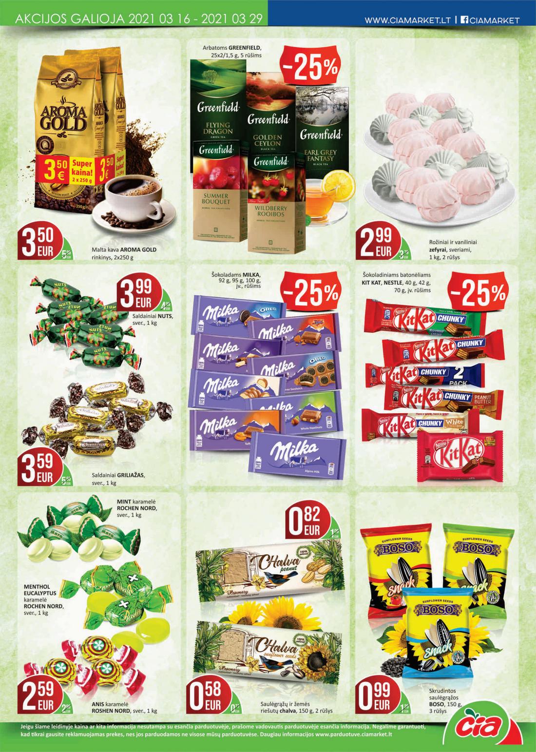 Čia market leidinys akcijos nuo 
  2021-03-16 iki 
  2021-03-29 | Leidinukas.lt puslapis 9