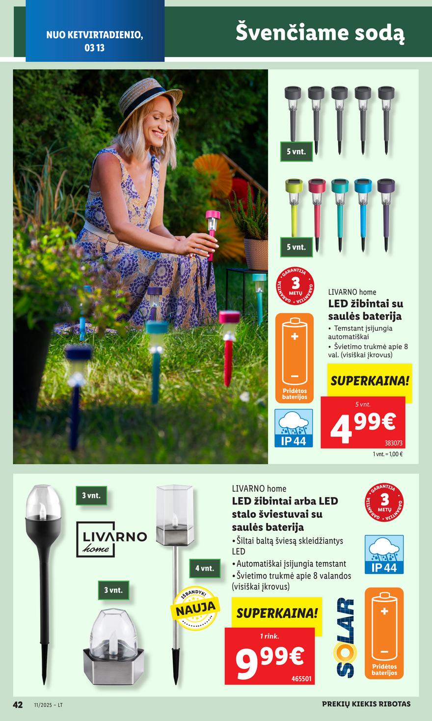 Lidl ne maisto leidinys akcijos nuo 
  2025-03-10 iki 
  2025-03-16 | Leidinukas.lt puslapis 44