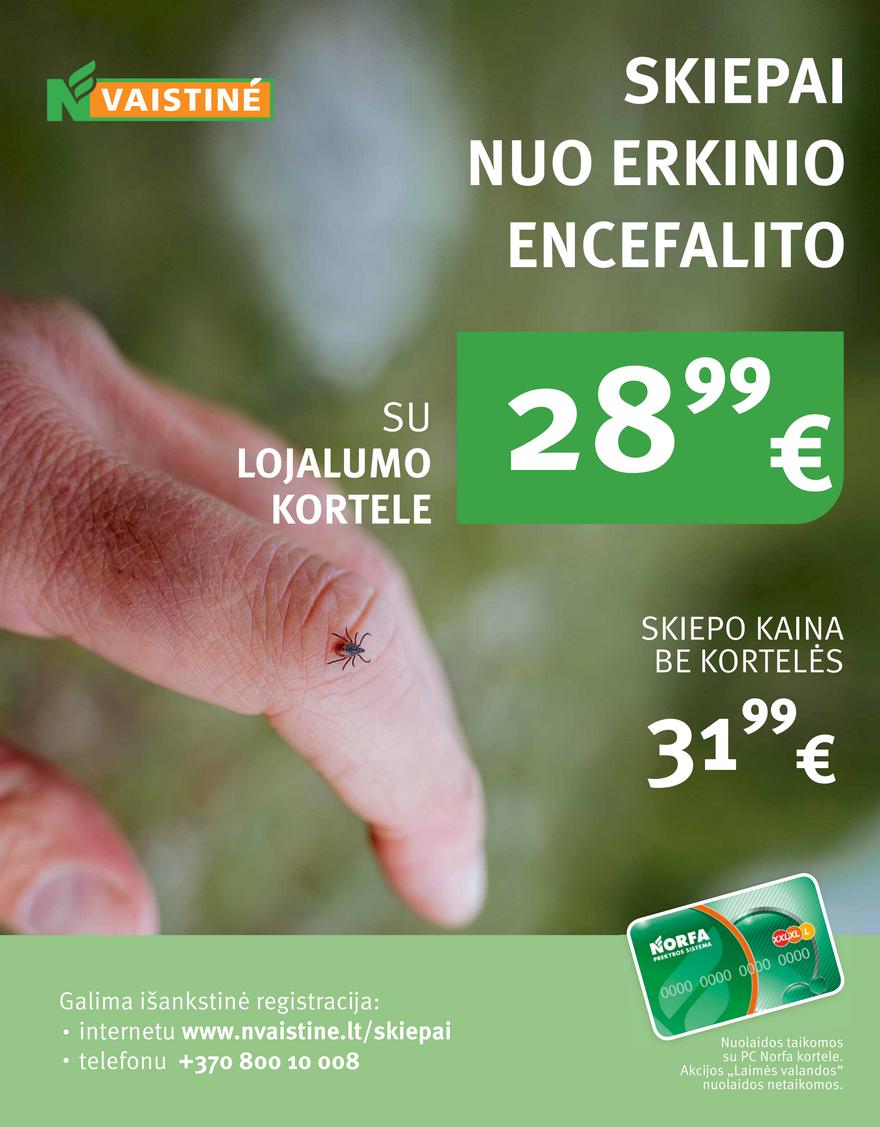 Norfos vaistinės leidinys akcijos nuo 
  2025-06-01 iki 
  2025-06-30 | Leidinukas.lt puslapis 23