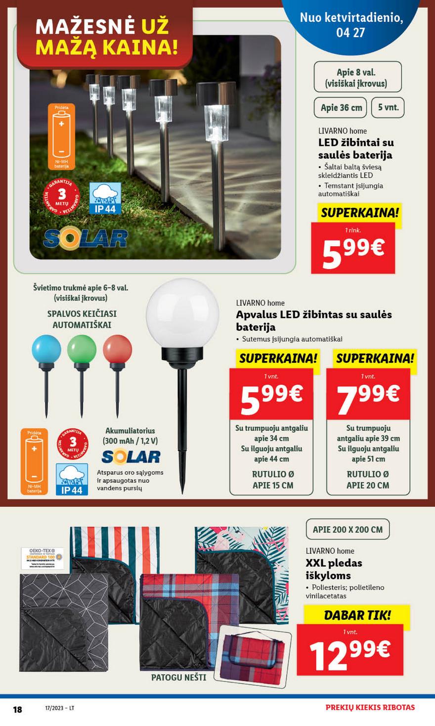 Ldil ne maisto prekių pasiūlymai akcijos nuo 
  2023-04-24 iki 
  2023-05-01 | Leidinukas.lt puslapis 20