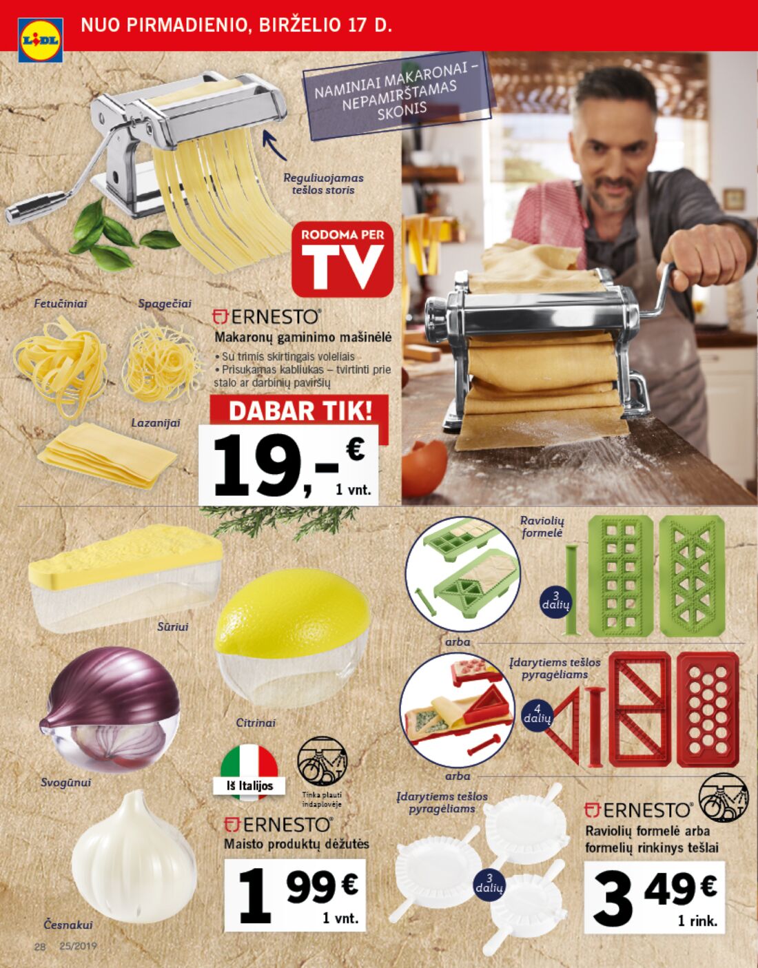 Lidl savaitinis leidinys akcijos nuo 
  2019-06-17 iki 
  2019-06-23 | Leidinukas.lt puslapis 28