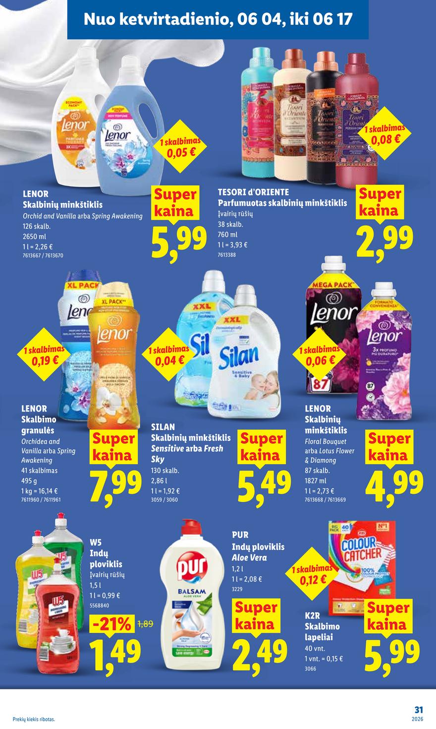 Lidl leidinys akcijos nuo 
  2026-06-01 iki 
  2026-06-07 | Leidinukas.lt puslapis 31