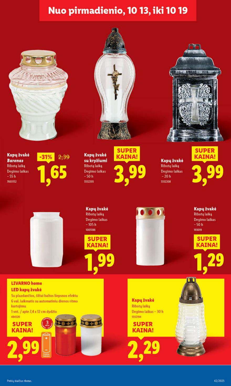 Lidl leidinys naujas akcijos nuo 
  2025-10-13 iki 
  2025-10-19 | Leidinukas.lt puslapis 49
