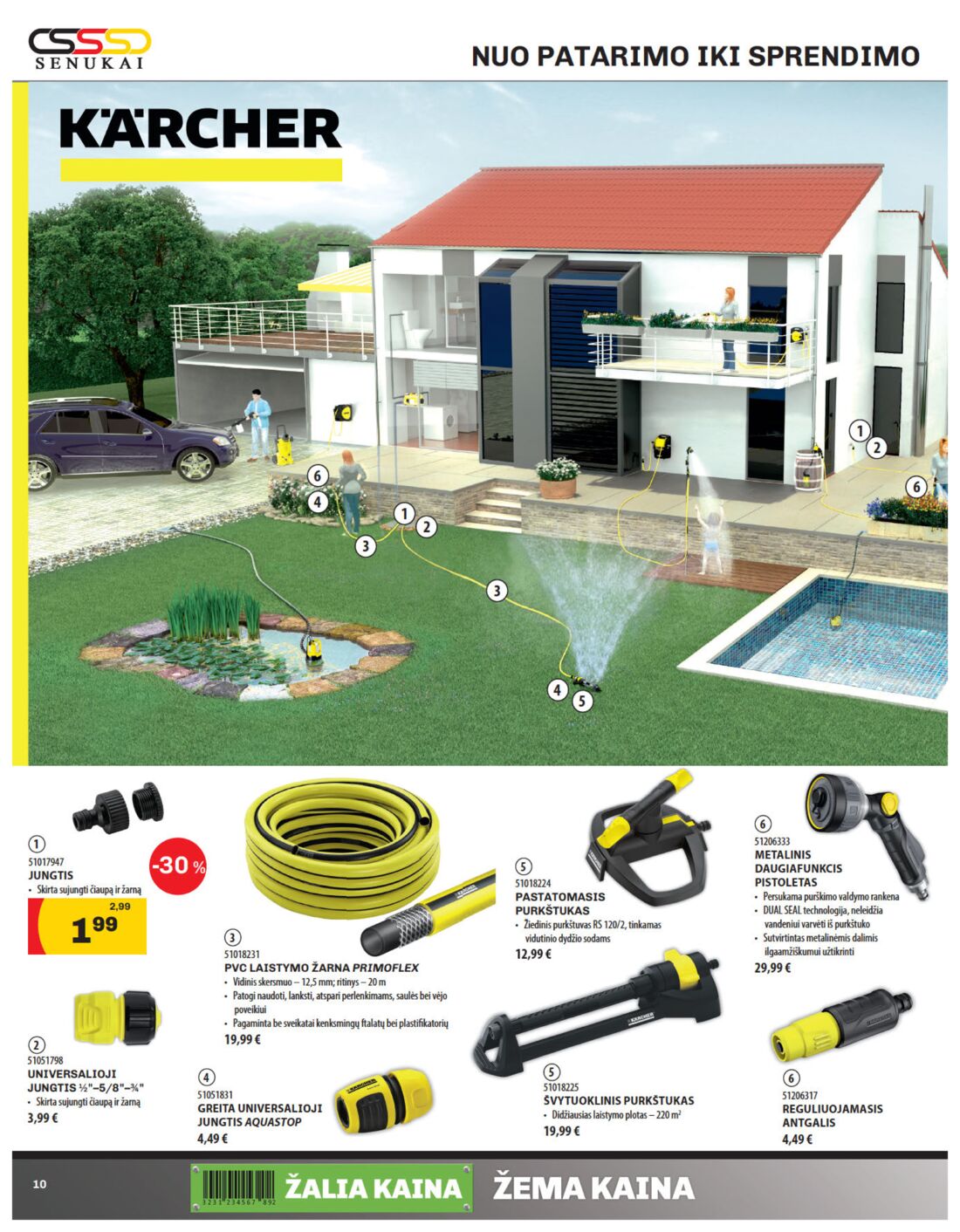 Senukai reklaminis leidinys akcijos nuo 
  2019-05-30 iki 
  2019-06-17 | Leidinukas.lt puslapis 10