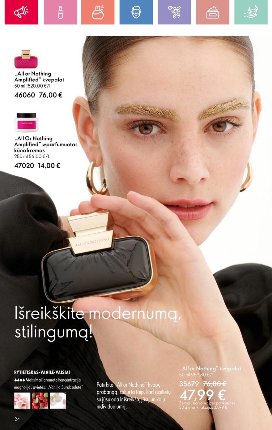 Oriflame katalogas akcijos nuo 
  2025-06-01 iki 
  2025-06-21 | Leidinukas.lt puslapis 24