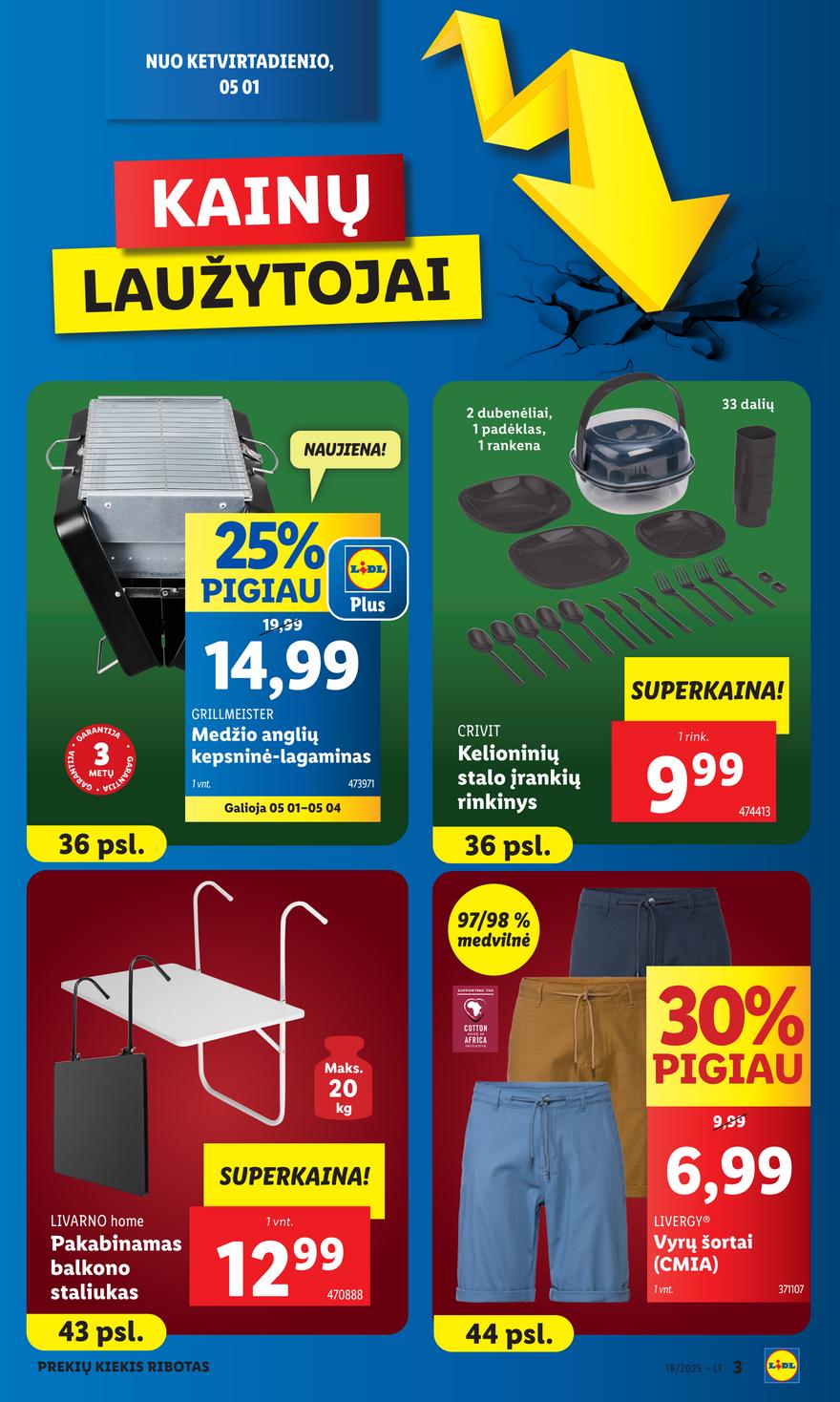 Lidl leidinys akcijos nuo 
  2025-04-28 iki 
  2025-05-04 | Leidinukas.lt puslapis 3