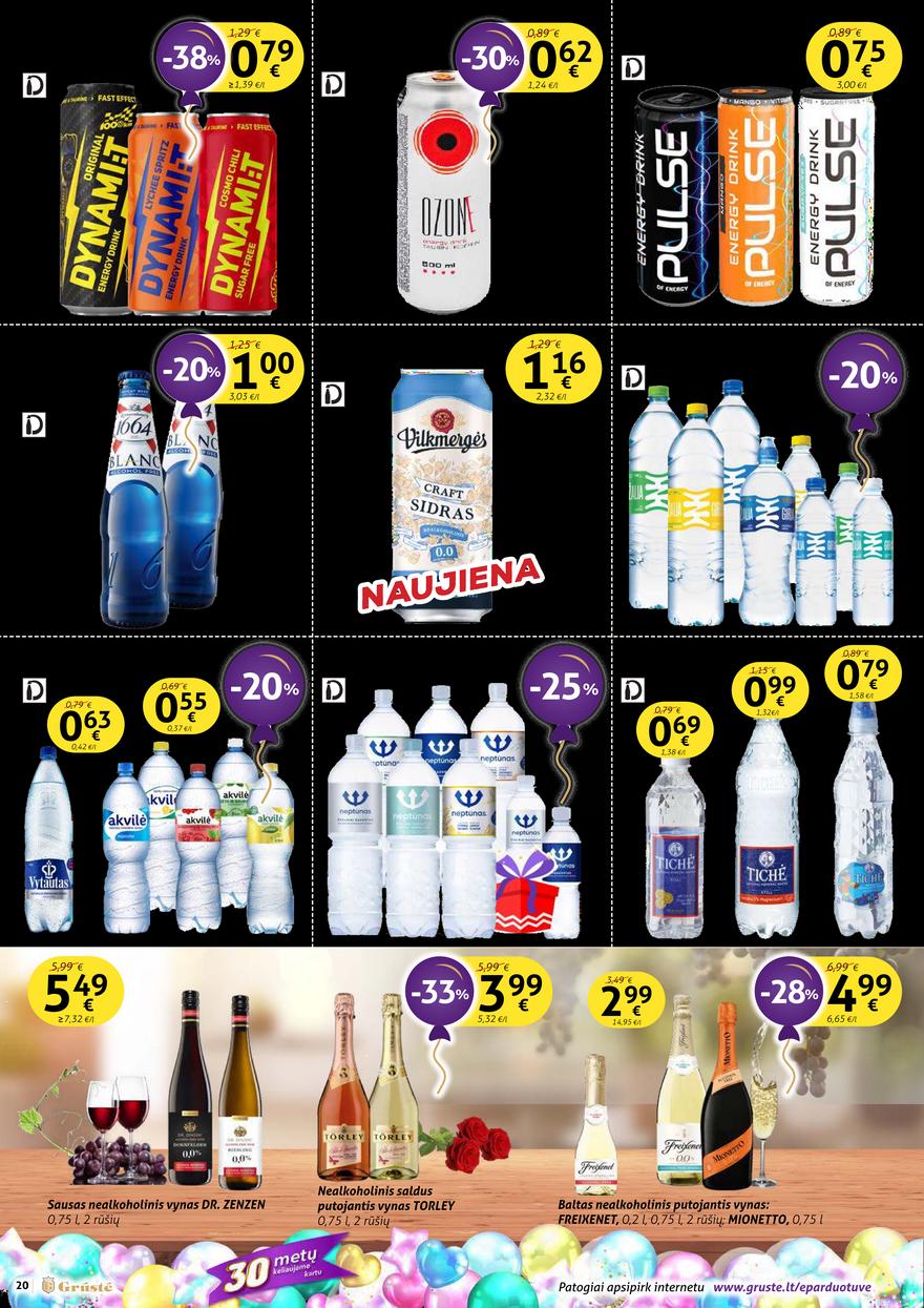 Grūstė leidinys akcijos nuo 
  2022-07-21 iki 
  2022-08-10 | Leidinukas.lt puslapis 20
