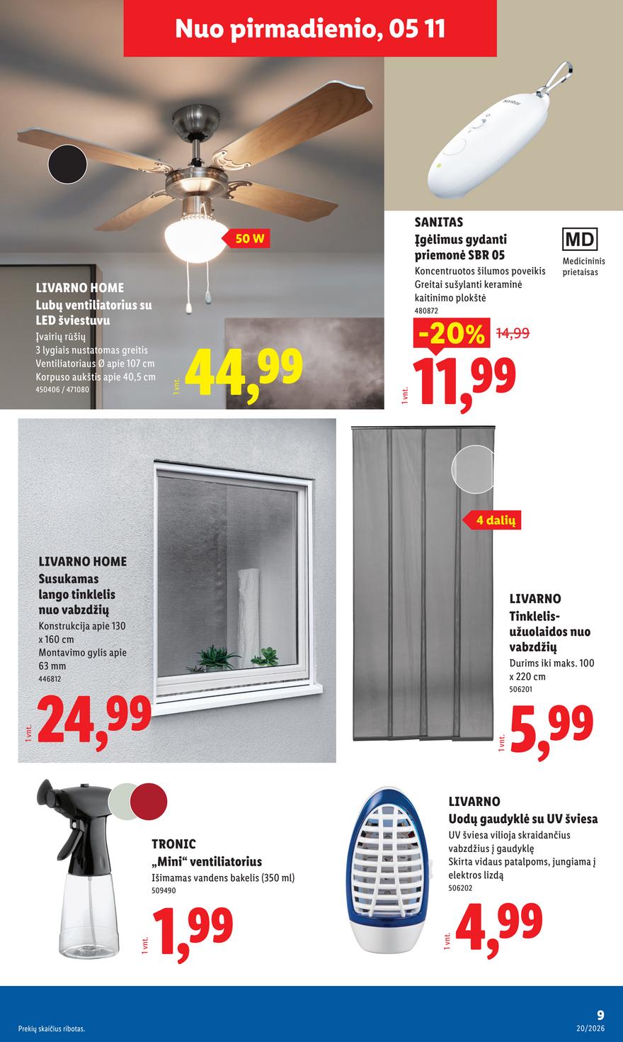 Lidl leidinys akcijos nuo 
  2026-05-11 iki 
  2026-05-17 | Leidinukas.lt puslapis 9