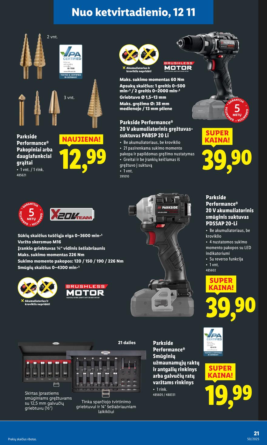 Lidl leidinys akcijos nuo 
  2025-12-08 iki 
  2025-12-14 | Leidinukas.lt puslapis 21