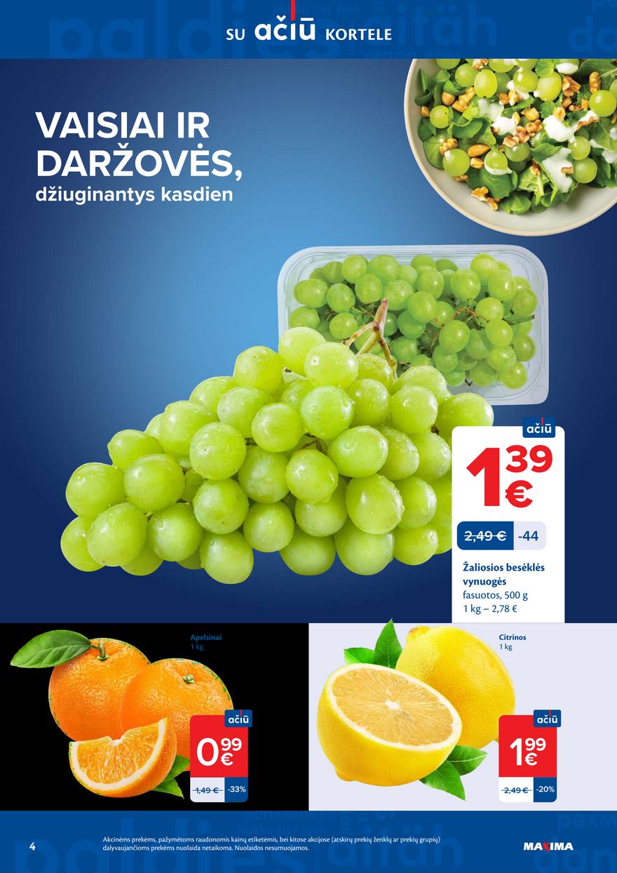 Maxima leidinukas akcijos nuo 
  2026-03-17 iki 
  2026-03-23 | Leidinukas.lt puslapis 4