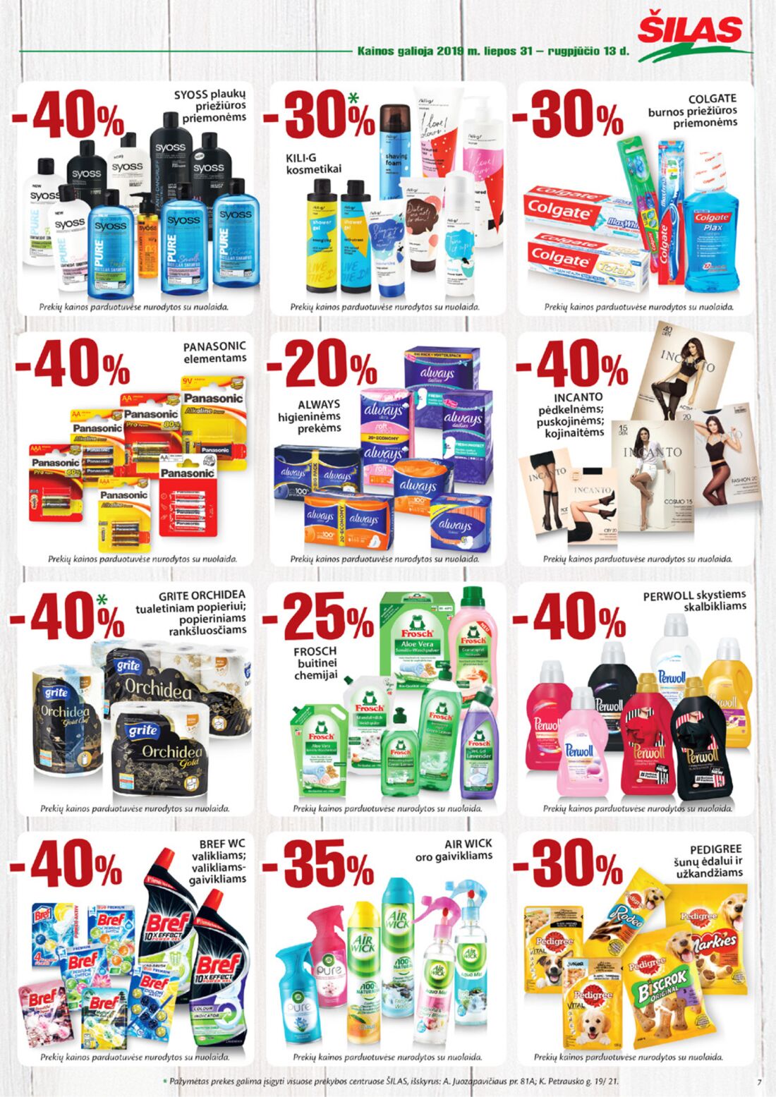 Šilas leidinys akcijos nuo 
  2019-07-31 iki 
  2019-08-13 | Leidinukas.lt puslapis 7