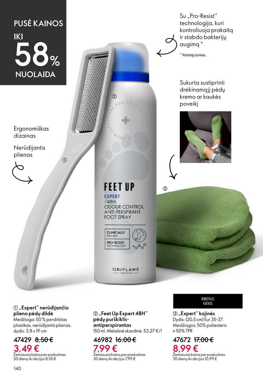 Oriflame katalogas akcijos nuo 
  2026-04-22 iki 
  2026-05-12 | Leidinukas.lt puslapis 140
