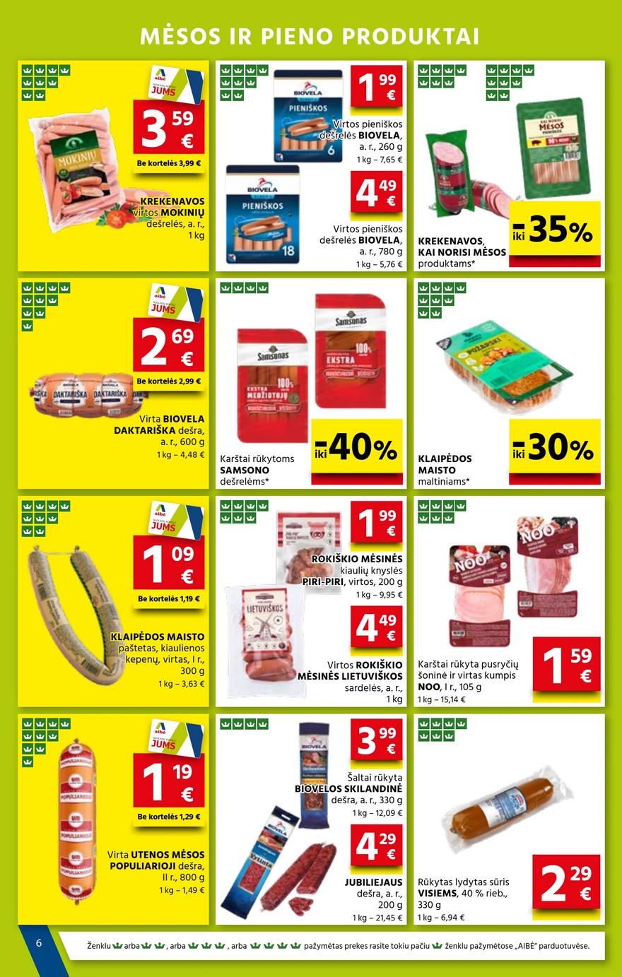 Aibė leidinys akcijos nuo 
  2026-02-19 iki 
  2026-03-03 | Leidinukas.lt puslapis 6