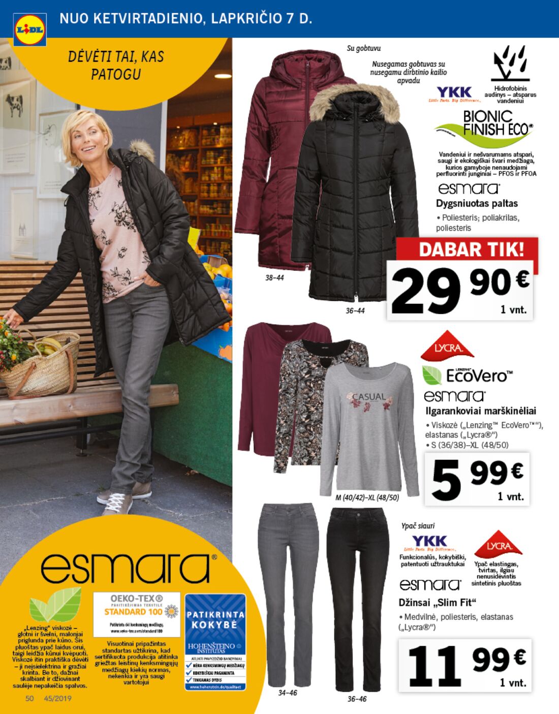 Lidl savaitinis leidinys akcijos nuo 
  2019-11-04 iki 
  2019-11-10 | Leidinukas.lt puslapis 50