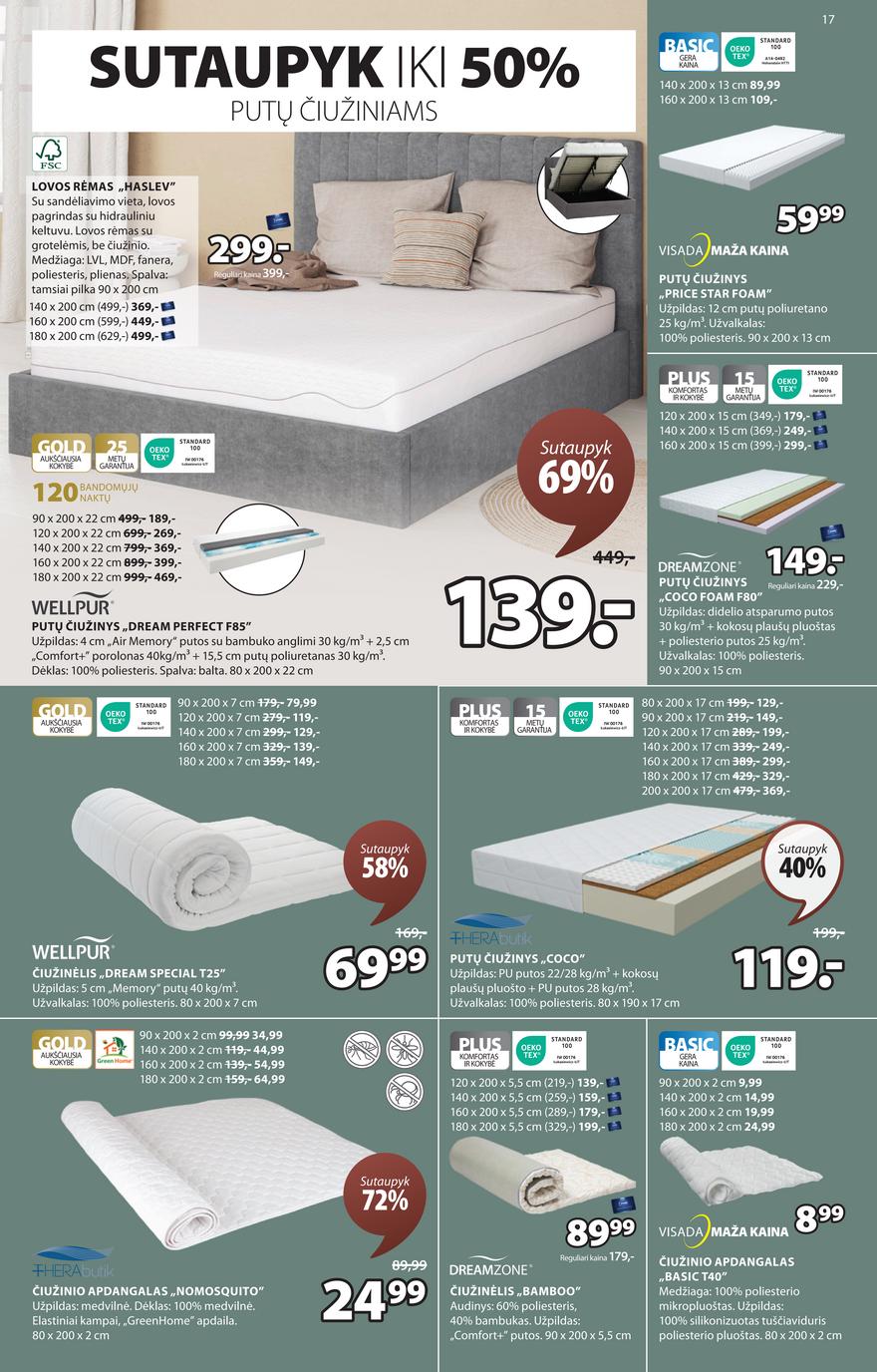 Jysk akcijų leidinys akcijos nuo 
  2024-03-05 iki 
  2024-03-18 | Leidinukas.lt puslapis 18