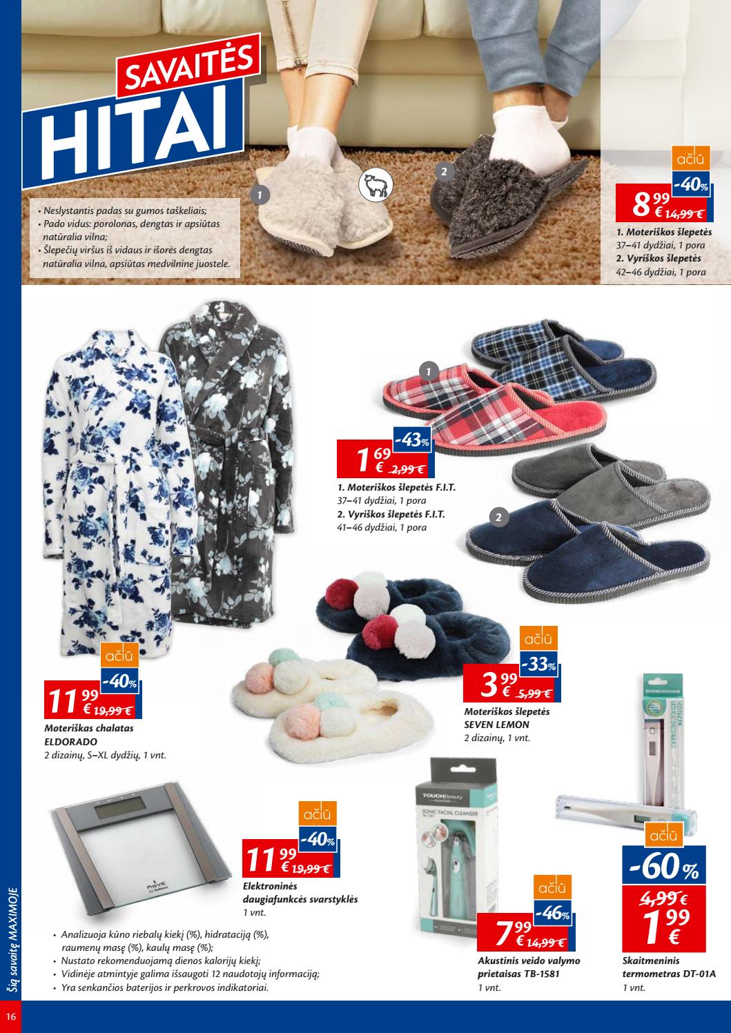 Maxima kaininis leidinys akcijos nuo 
  2019-09-10 iki 
  2019-09-16 | Leidinukas.lt puslapis 16