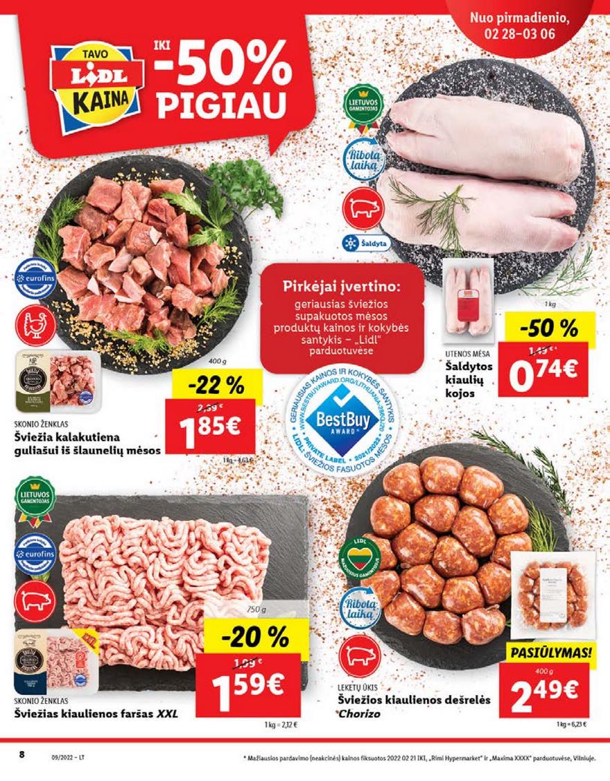 Ldil maisto leidinys akcijos nuo 
  2022-02-28 iki 
  2022-03-06 | Leidinukas.lt puslapis 8