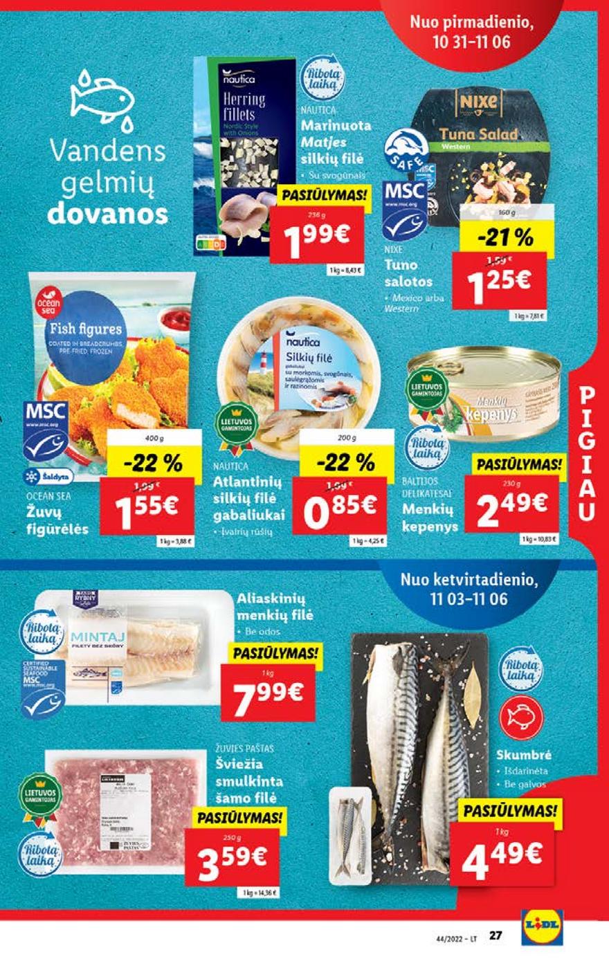 Ldil maisto leidinys akcijos nuo 
  2022-10-31 iki 
  2022-11-06 | Leidinukas.lt puslapis 27