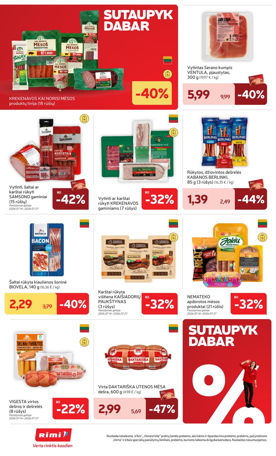 Rimi leidinys akcijos nuo 
  2026-07-14 iki 
  2026-07-20 | Leidinukas.lt puslapis 22