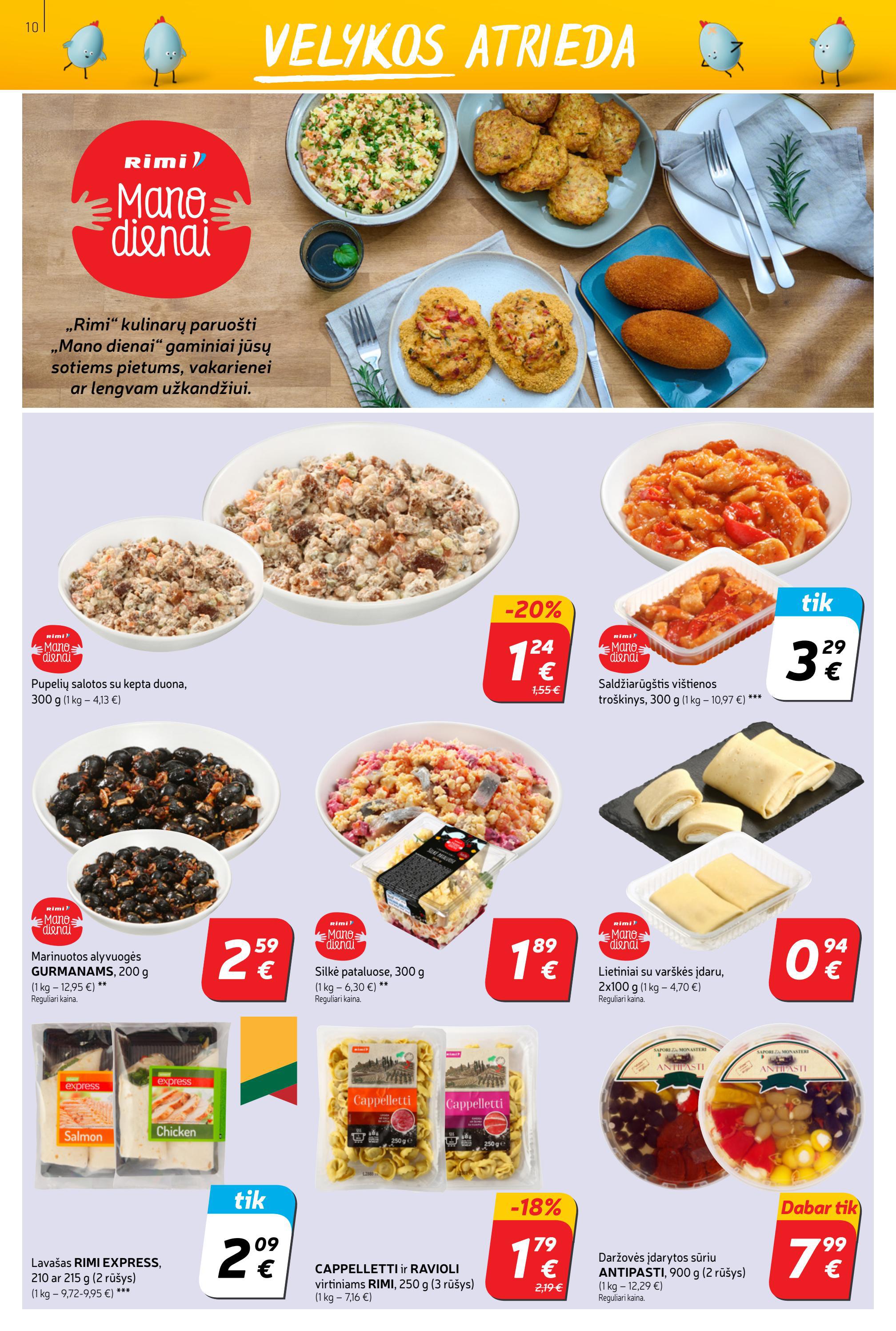 Rimi savaitinis leidinys akcijos nuo 
  2022-04-05 iki 
  2022-04-11 | Leidinukas.lt puslapis 10