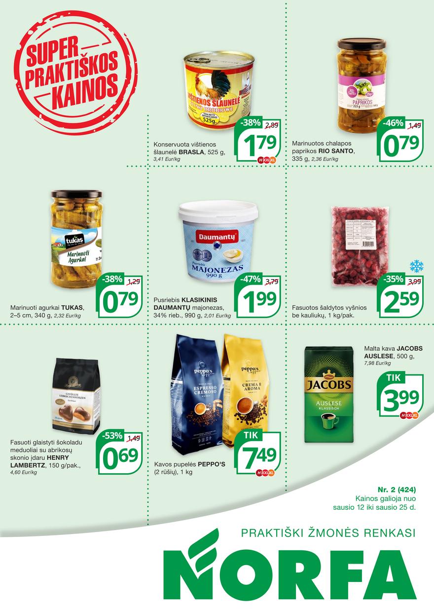 Norfos kaininis leidinys akcijos nuo 
  2023-01-12 iki 
  2023-01-25 | Leidinukas.lt puslapis 1