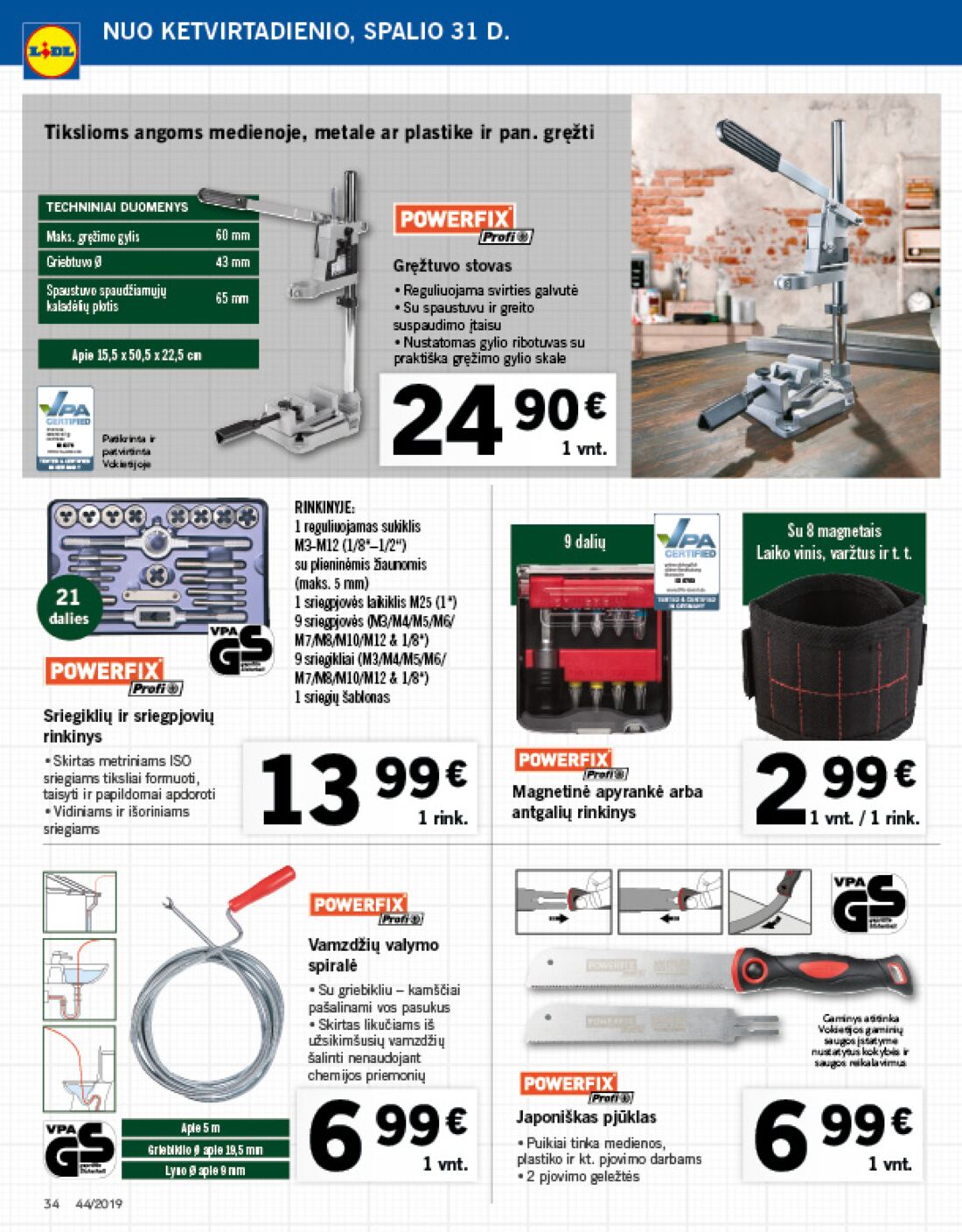 Lidl savaitinis leidinys akcijos nuo 
  2019-10-28 iki 
  2019-11-03 | Leidinukas.lt puslapis 34