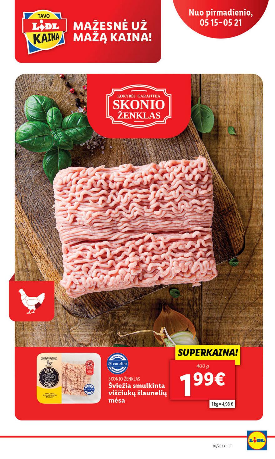 Lidl maisto prekių pasiūlymai akcijos nuo 
  2023-05-15 iki 
  2023-05-21 | Leidinukas.lt puslapis 8