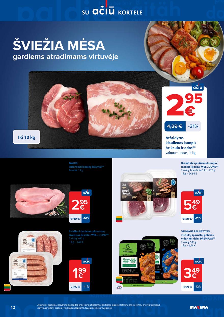 Maxima leidinys akcijos nuo 
  2026-03-24 iki 
  2026-03-30 | Leidinukas.lt puslapis 12