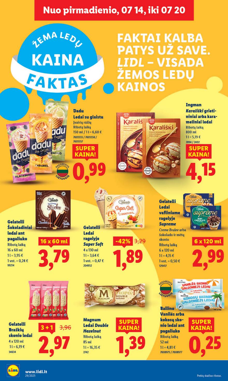 Lidl leidinys naujas akcijos nuo 
  2025-07-14 iki 
  2025-07-20 | Leidinukas.lt puslapis 24
