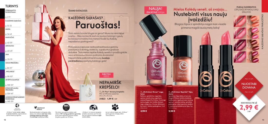 Oriflame katalogas akcijos nuo 
  2019-11-01 iki 
  2019-11-30 | Leidinukas.lt puslapis 7