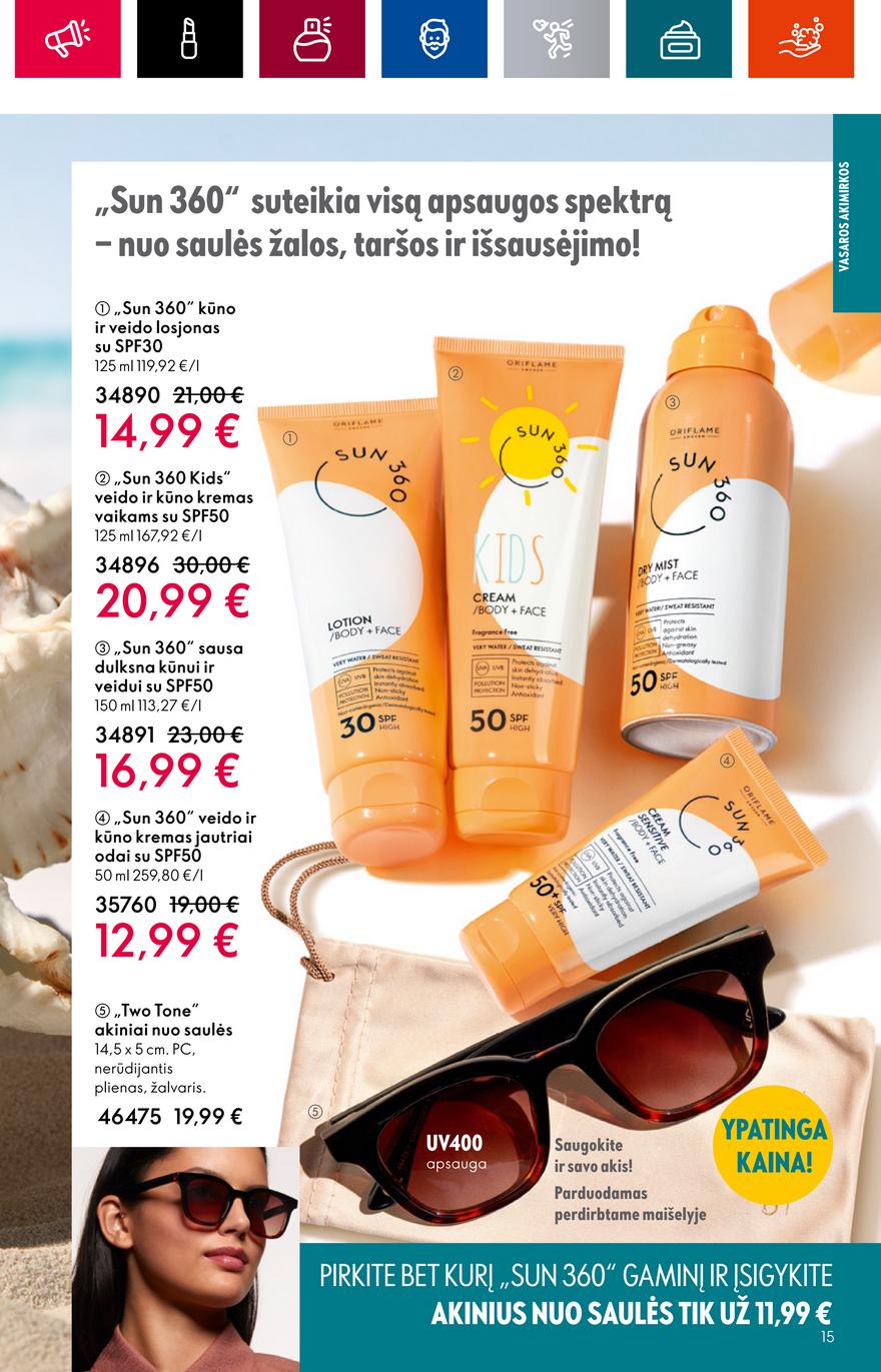Oriflame katalogas akcijos nuo 
  2023-06-28 iki 
  2023-07-18 | Leidinukas.lt puslapis 15