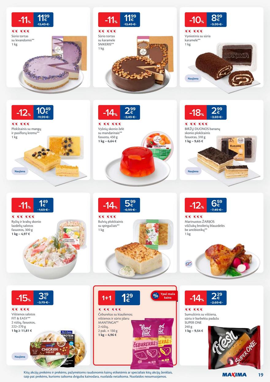Maxima savaitinis leidinys 17 akcijos nuo 
  2025-04-22 iki 
  2025-04-28 | Leidinukas.lt puslapis 19