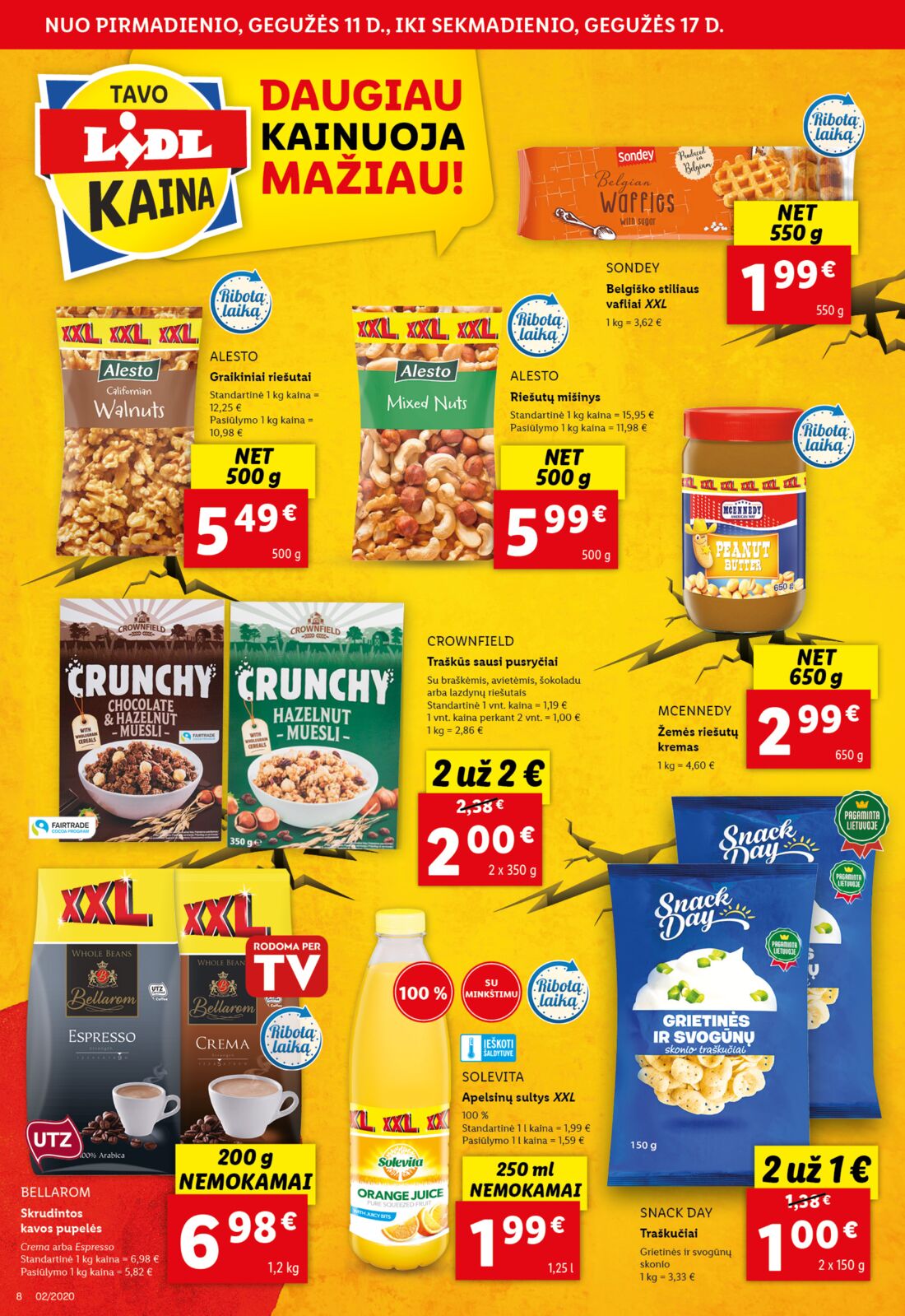 Lidl savaitinis leidinys akcijos nuo 
  2020-05-11 iki 
  2020-05-17 | Leidinukas.lt puslapis 8