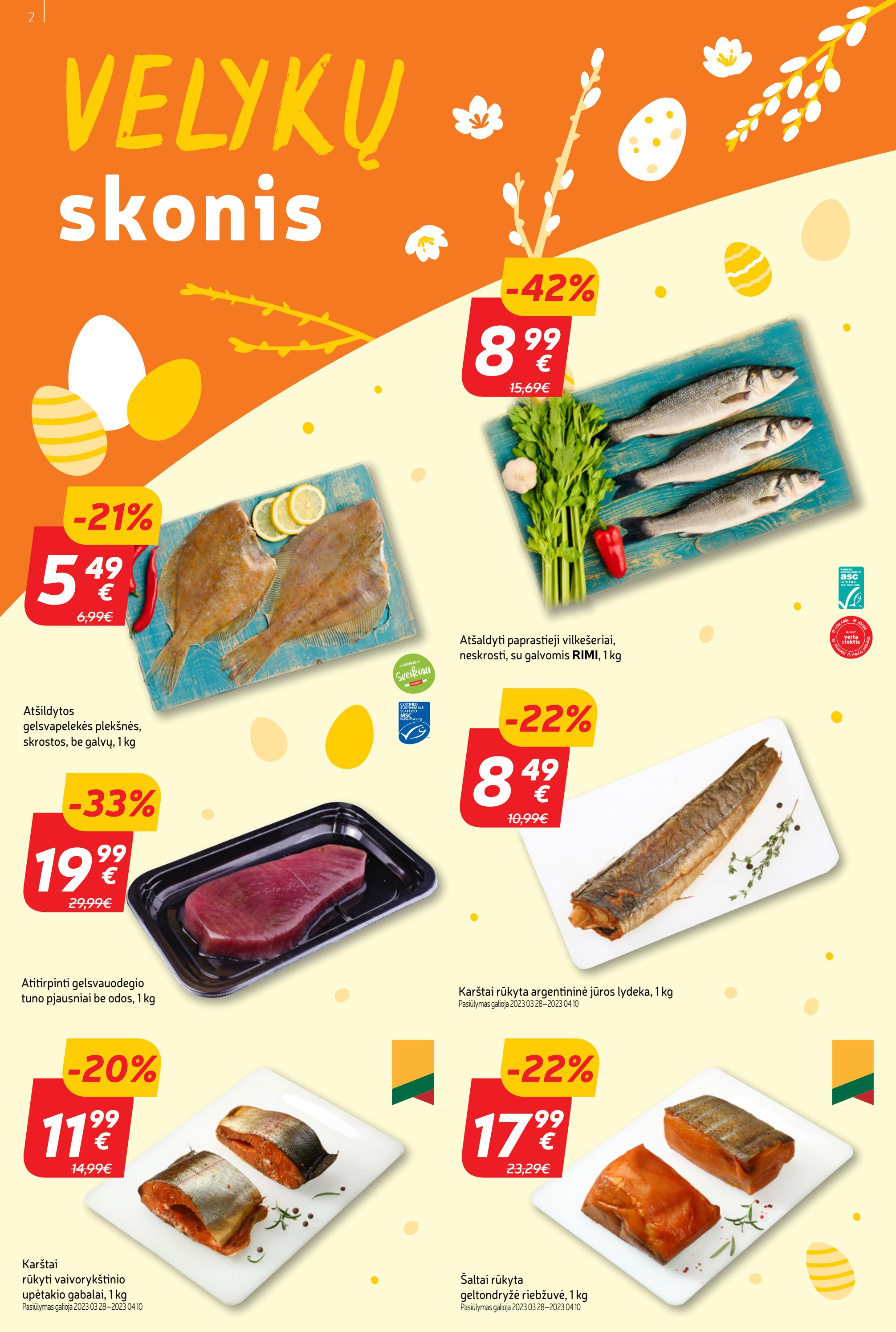 Rimi savaitinis leidinys akcijos nuo 
  2023-04-04 iki 
  2023-04-10 | Leidinukas.lt puslapis 2