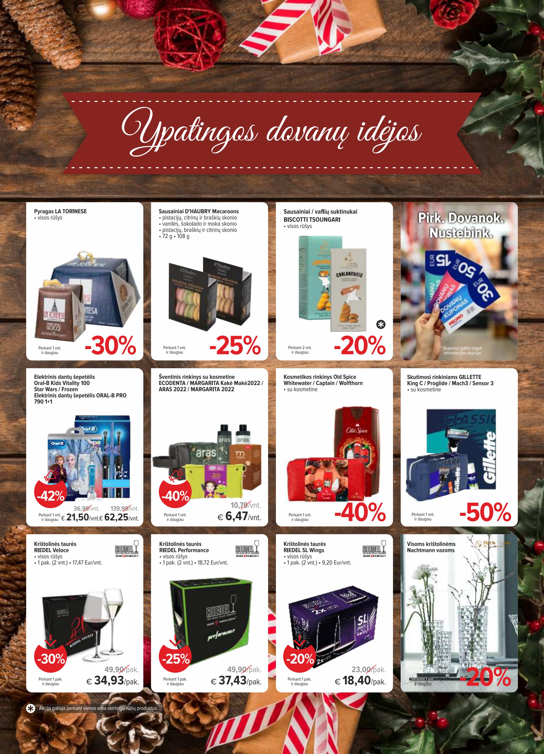 Promo pasiūlymų leidinys akcijos nuo 
  2022-12-07 iki 
  2023-01-03 | Leidinukas.lt puslapis 7