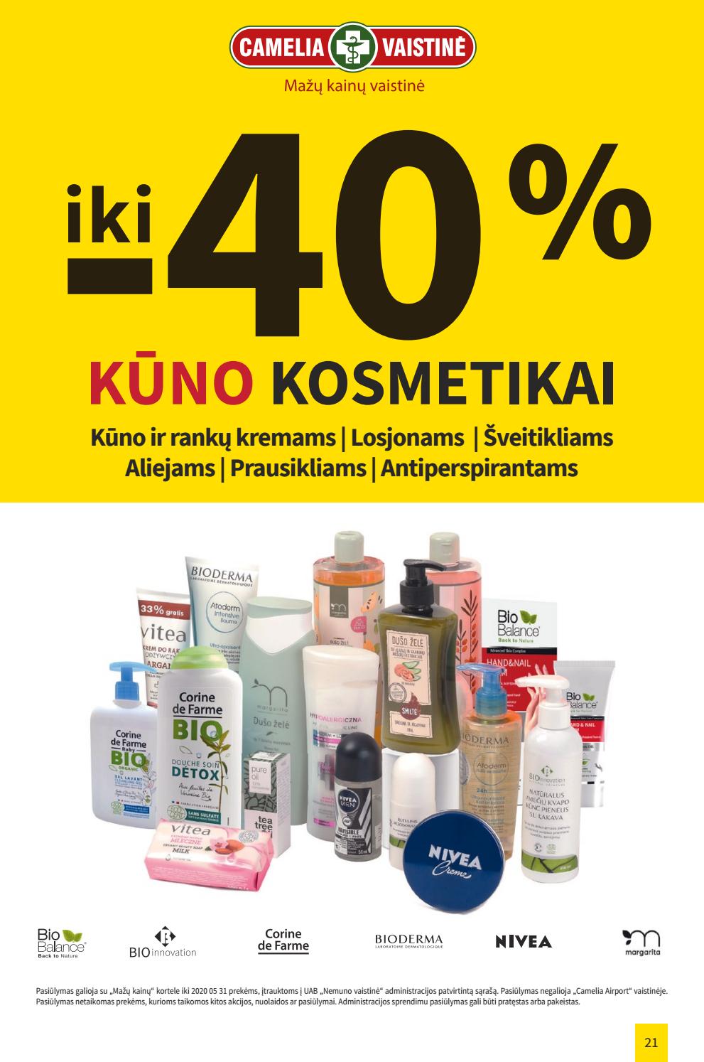 Camelia leidinys akcijos nuo 
  2020-05-01 iki 
  2020-05-31 | Leidinukas.lt puslapis 21