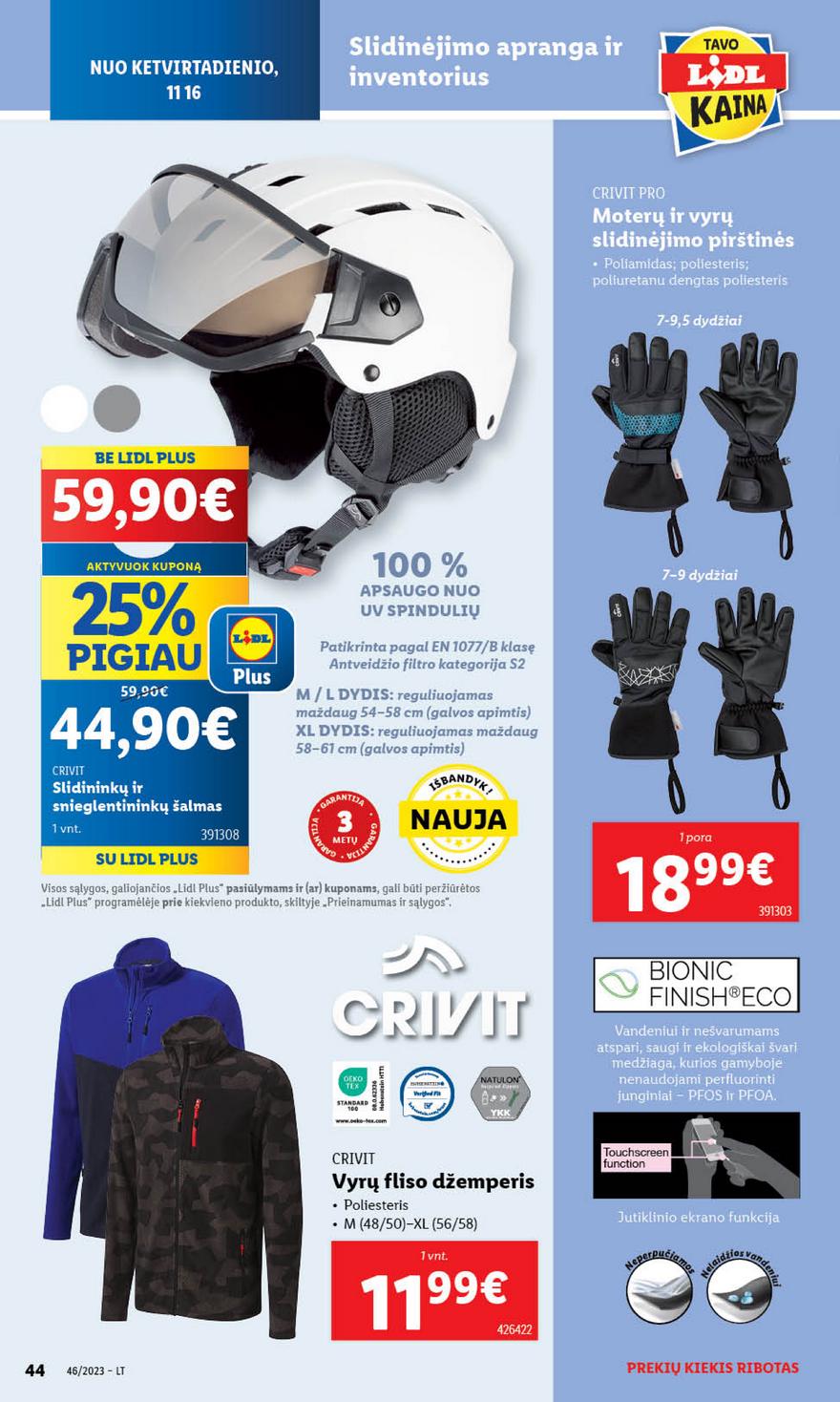 Ldil ne maisto prekių pasiūlymai akcijos nuo 
  2023-11-13 iki 
  2023-11-19 | Leidinukas.lt puslapis 44