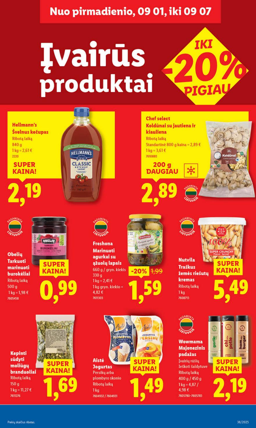 Lidl leidinys akcijos nuo 
  2025-09-01 iki 
  2025-09-07 | Leidinukas.lt puslapis 33