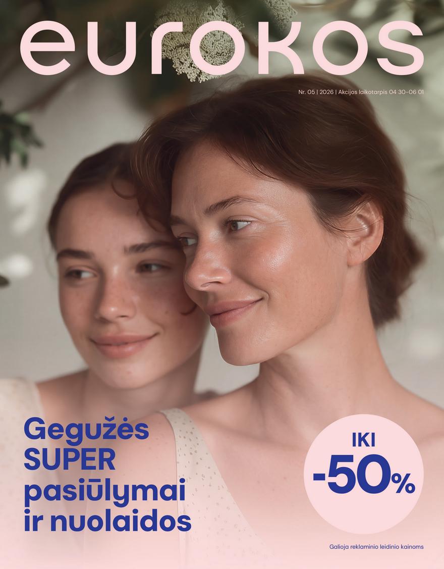 Eurokos leidinys akcijos nuo 
  2026-04-30 iki 
  2026-06-01 | Leidinukas.lt puslapis 1