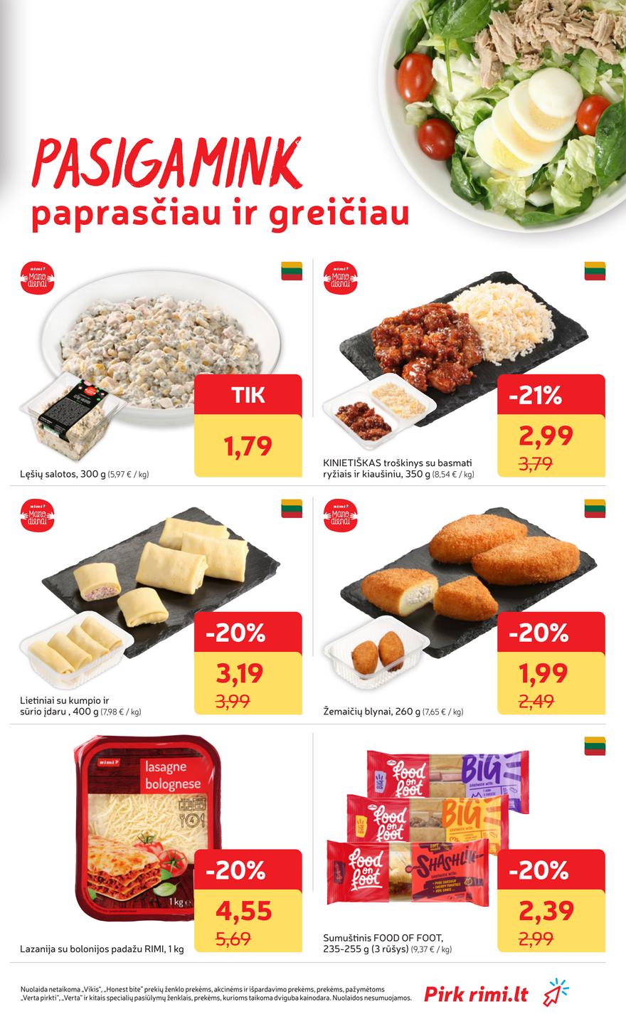 Rimi leidinys akcijos nuo 
  2026-02-03 iki 
  2026-02-09 | Leidinukas.lt puslapis 15