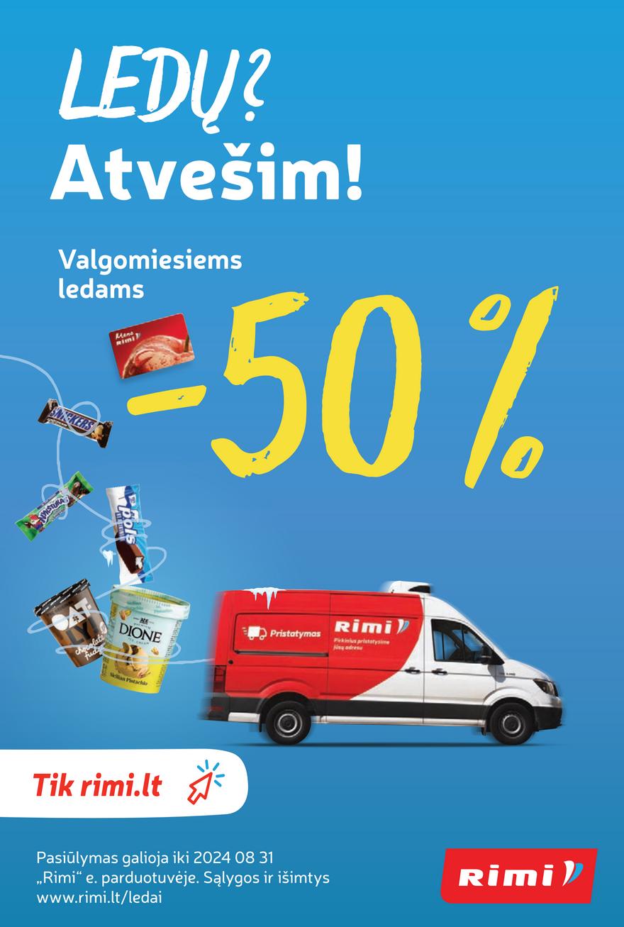 Rimi savaitinis leidinys akcijos nuo 
  2024-06-11 iki 
  2024-06-17 | Leidinukas.lt puslapis 20