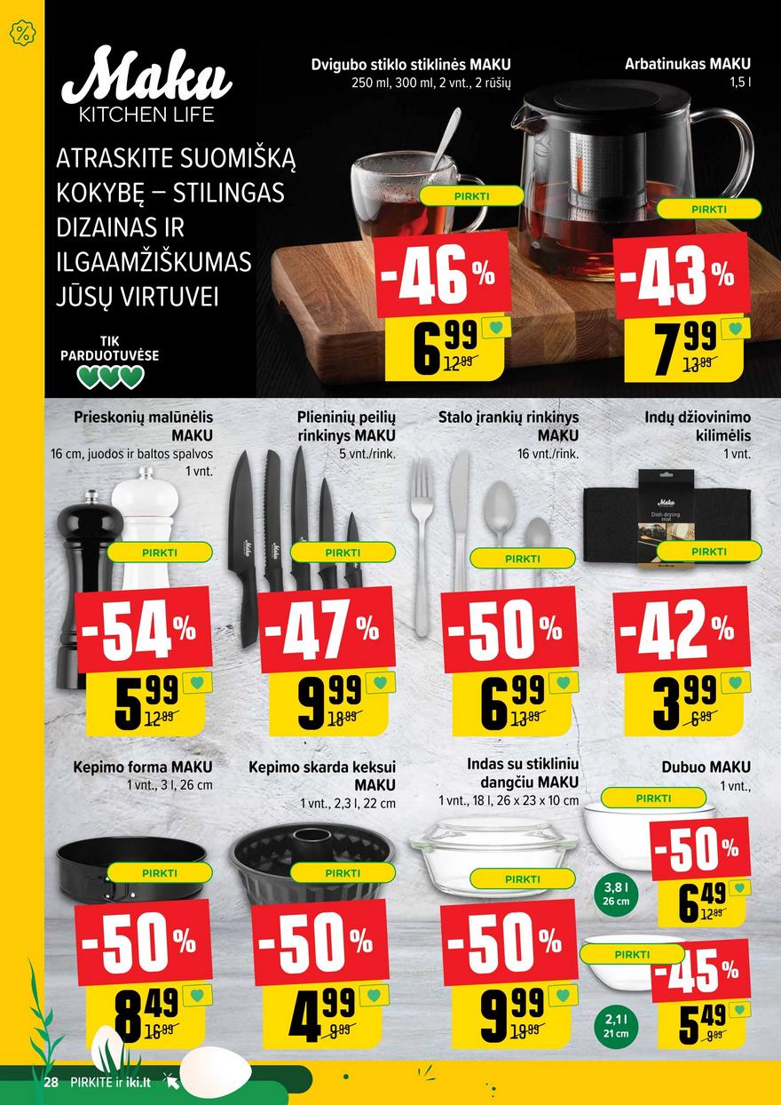 Iki leidinys 14 akcijos nuo 
  2025-03-31 iki 
  2025-04-06 | Leidinukas.lt puslapis 28