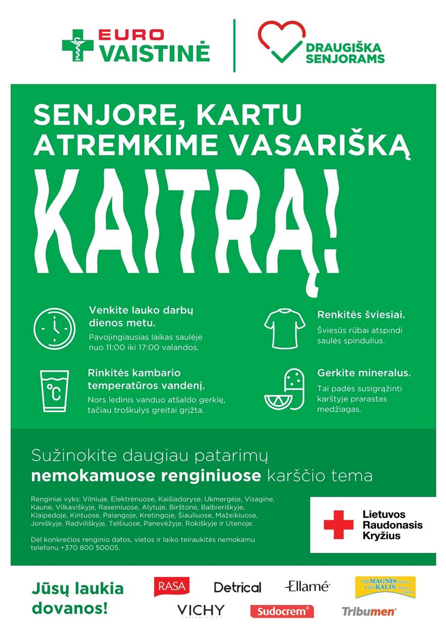Euro vaistinė katalogas akcijos nuo 
  2025-06-01 iki 
  2025-06-30 | Leidinukas.lt puslapis 26