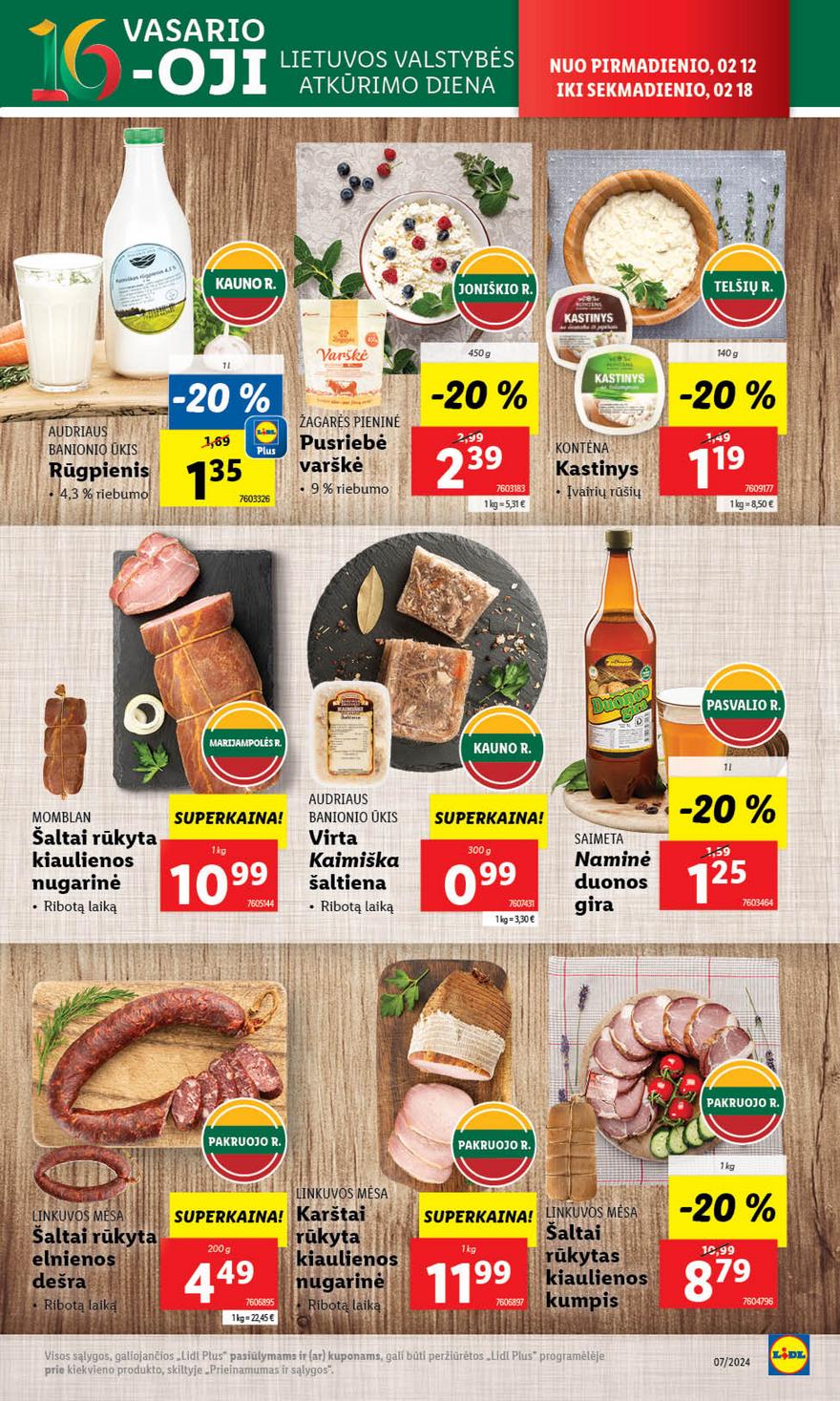 Ldil ne maisto prekių pasiūlymai. akcijos nuo 
  2024-02-12 iki 
  2024-02-18 | Leidinukas.lt puslapis 14