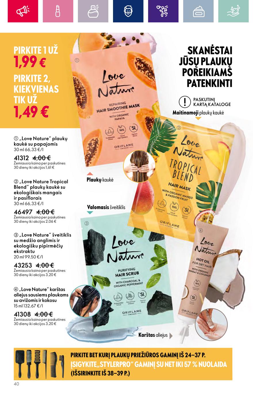Oriflame katalogas akcijos nuo 
  2023-09-13 iki 
  2023-10-03 | Leidinukas.lt puslapis 40