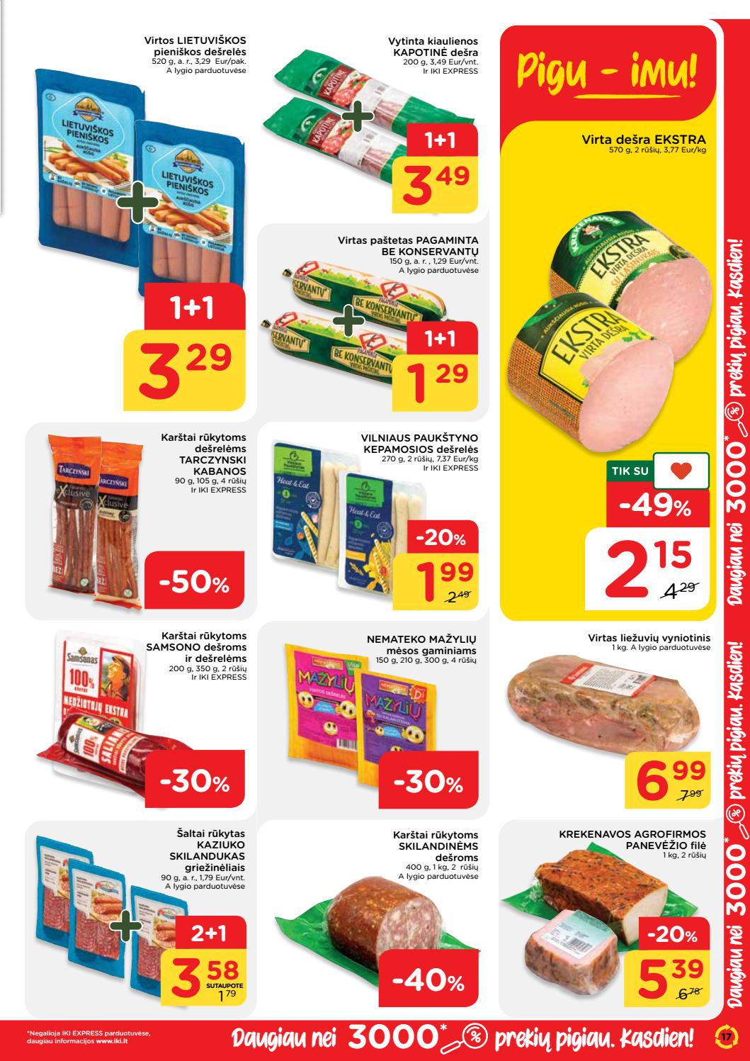 Iki savaitės leidinys akcijos nuo 
  2021-08-08 iki 
  2021-08-15 | Leidinukas.lt puslapis 17
